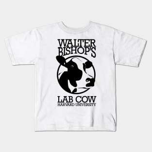 Walter Bishops Lab Cow Kids T-Shirt